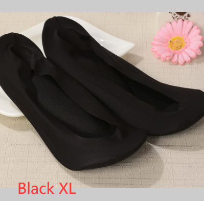 3D Arch Foot Massage Health Care Women Socks - Summer Socks Ice Silk Socks Invisible Slippers Feet Care