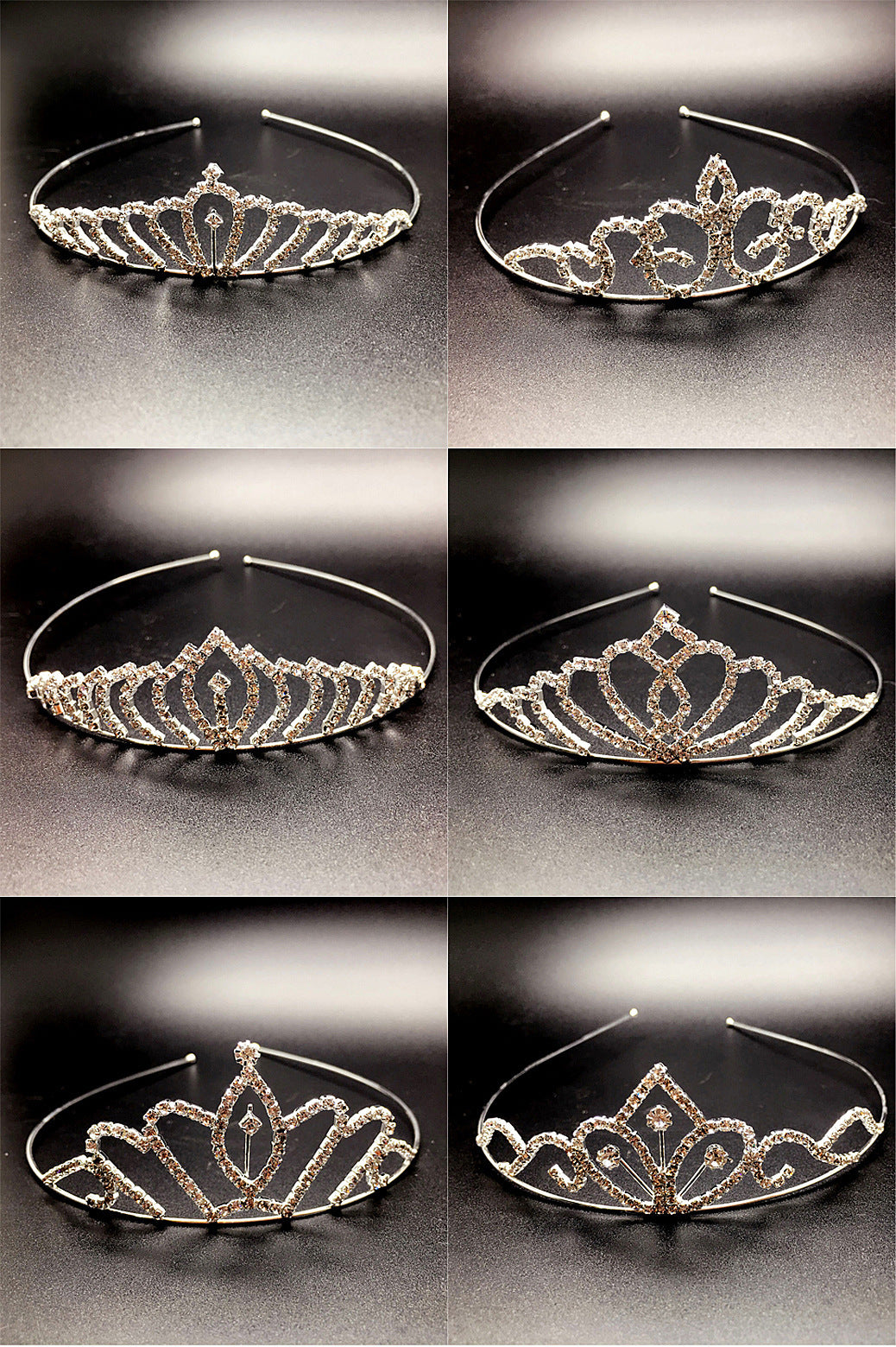 Shiny Mini Full Rhinestones Hair Accessories
