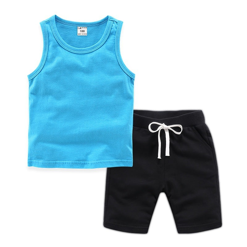 Children's Sleeveless Top & Short Clothing Sui