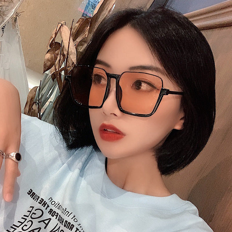 Retro Fashion Square Sunglasses - Red Sunglasses Square Sunglasses