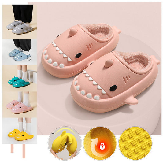 Cartoon Shark Home Slippers