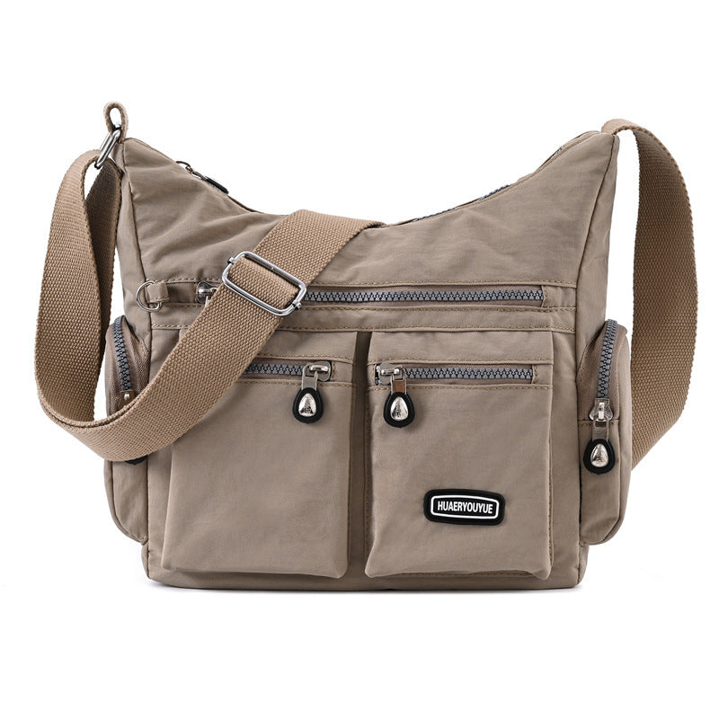 Women's Shoulder Bags - Multiple Pockets Waterproof Crossbody Bags