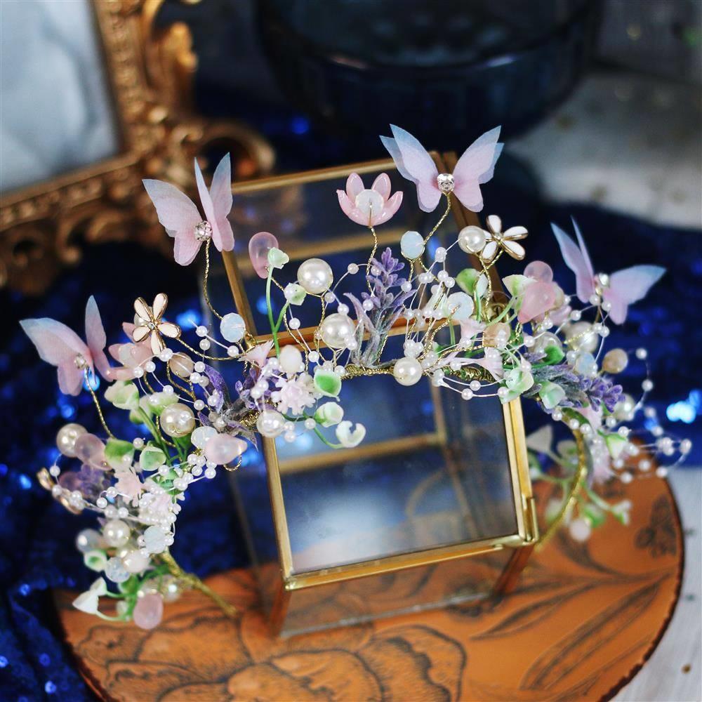 Performance Butterfly Garland Headdress - Super Fairy MSN Series Children's Garland