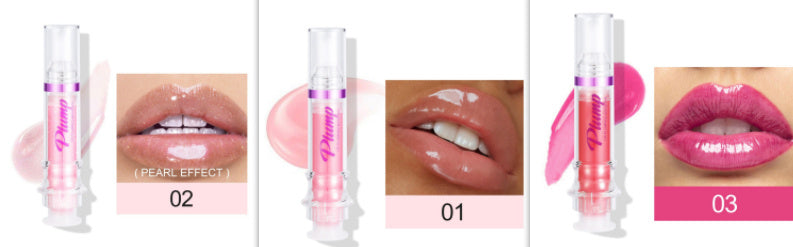 New Tube Rich Lip Color - Slightly Spicy Lip Honey Lip Glass Mirror Face Lip Mirror Liquid Lipstick