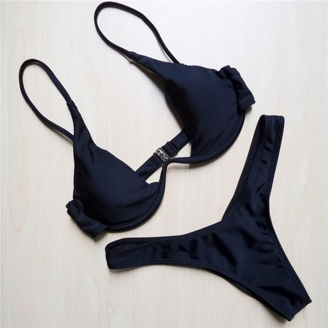 Sexy Women Bikini Beachwear - Push-up Swimwear