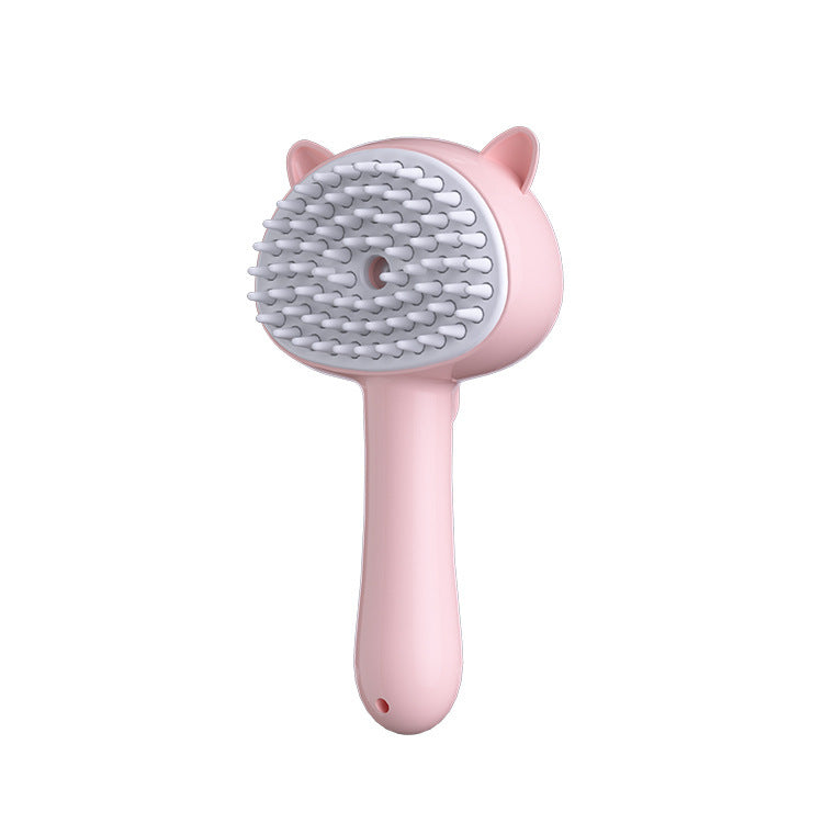 Rechargeable Multifunctional Cat Grooming Brush - Hair Cleaning Brush With Mist Self Cleaning Slicker Brush For Pets Dogs & Catsb Pet Products