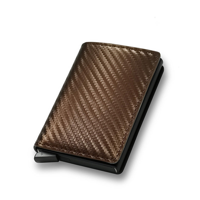 Carbon Fiber Men's Wallet Aluminum Alloy