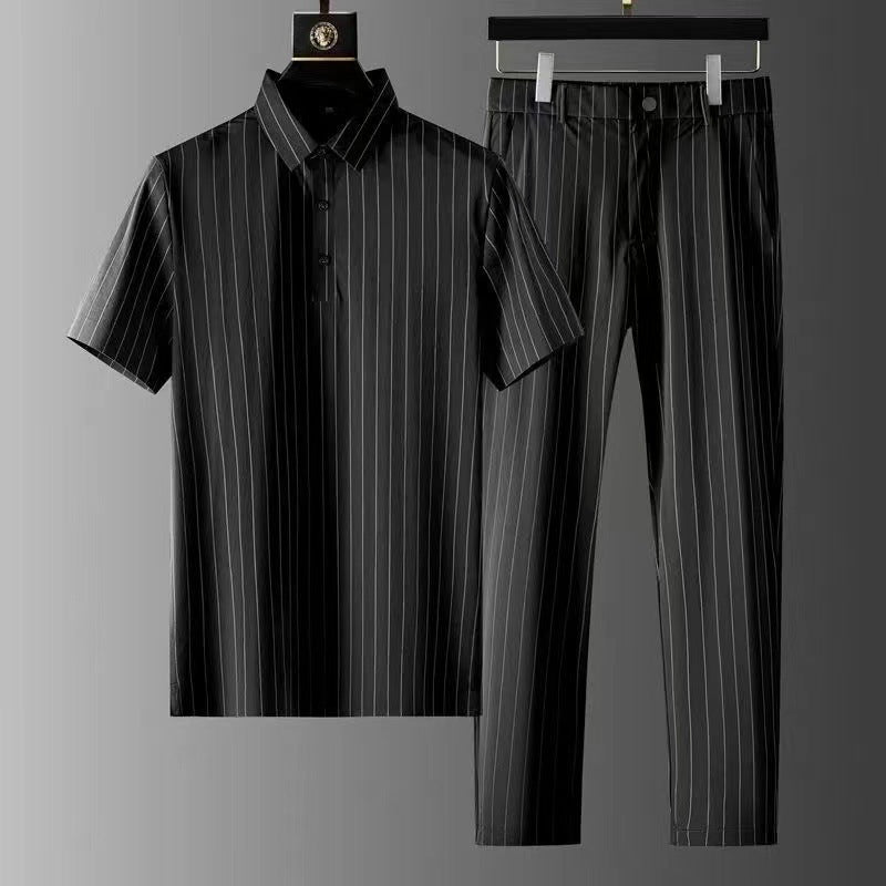 Men's Casual Short Sleeve Trousers