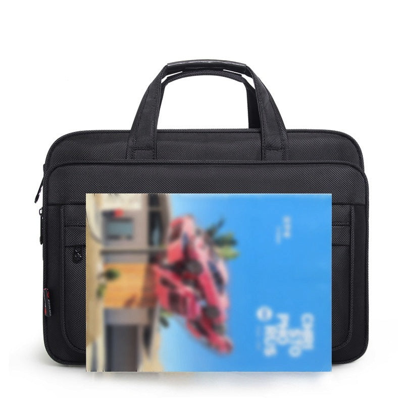 Men's Waterproof Briefcase - Oxford Large Capacity Briefcase