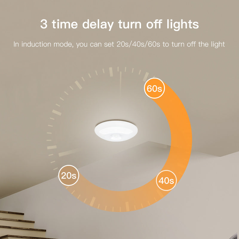 Human Induction Ceiling Lamp - Infrared Garage Lamp