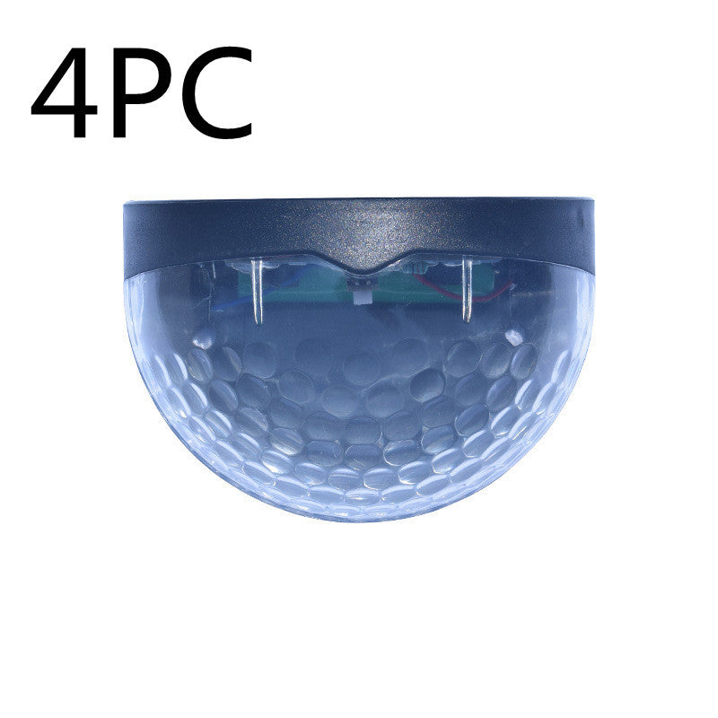 Solar Light Outdoor Waterproof Semicircular Fence Lamp