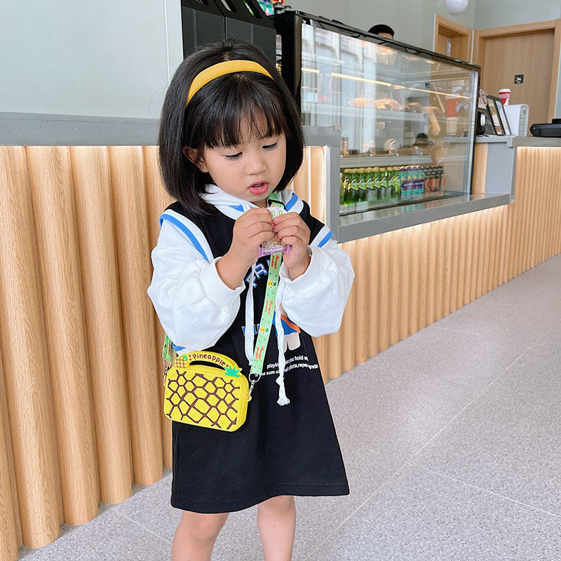 Silicone Portable Crossbody Bags - Fruit Donut Shoulder Bag