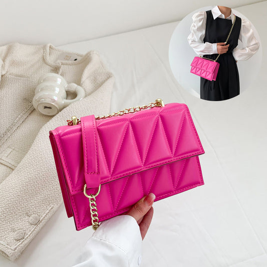 Small Square Bags - Fashion Chain Crossbody Shoulder Bag