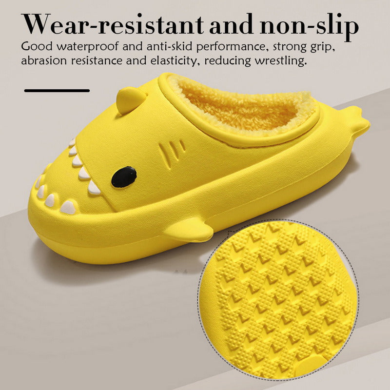 Cartoon Shark Home Slippers