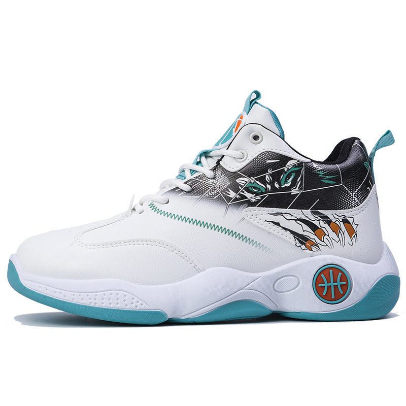 High-top Breathable Basketball Shoes - Sneakers