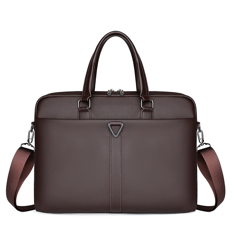 Men's Portable Briefcase -  Oblique Span Business Briefcase Large Capacity Travel
