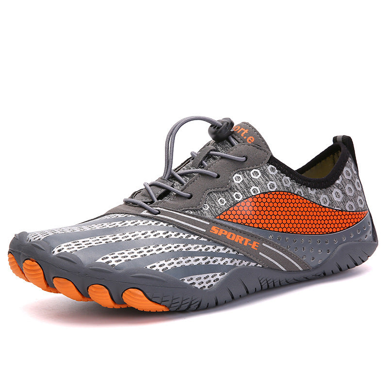 New Cross-border Five-finger Shoes - Diving Fishing Couple Outdoor Wading River Upstream Shoes