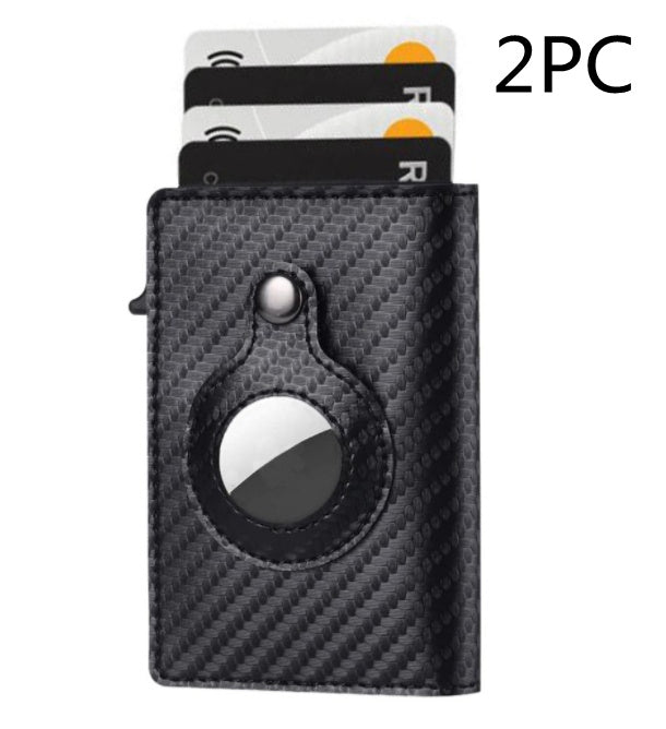 Air Tag Wallet - Anti Theft Bullet Card Bag