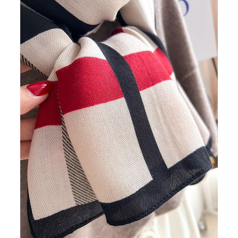 Autumn And Winter Warm Talma Scarf
