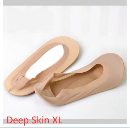 3D Arch Foot Massage Health Care Women Socks - Summer Socks Ice Silk Socks Invisible Slippers Feet Care