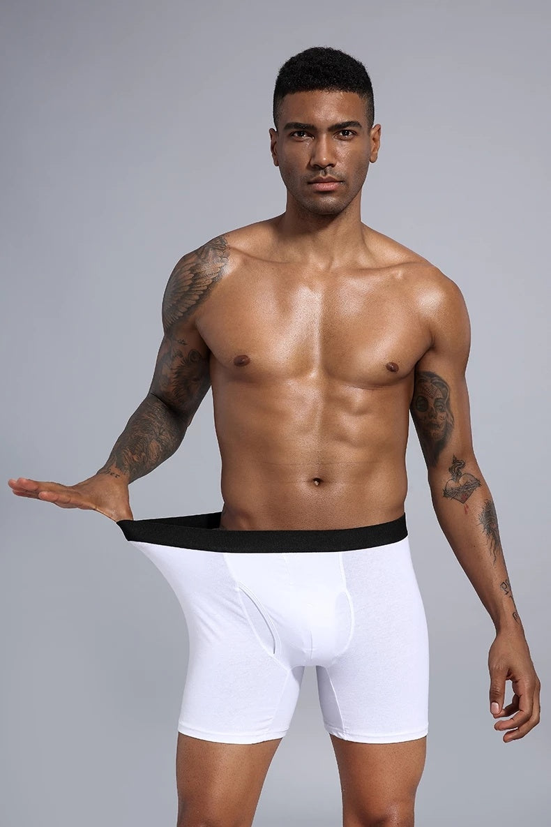Men's Boxer Shorts - Men Cotton Boxers Underwear Man Panties
