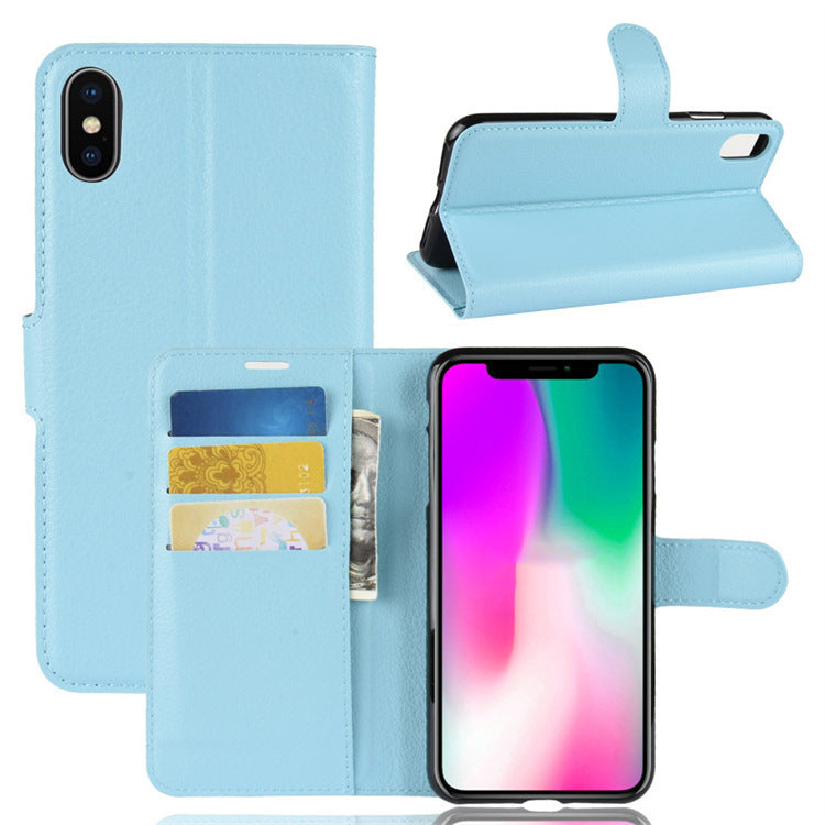 Litchi Pattern Leather Phone Case