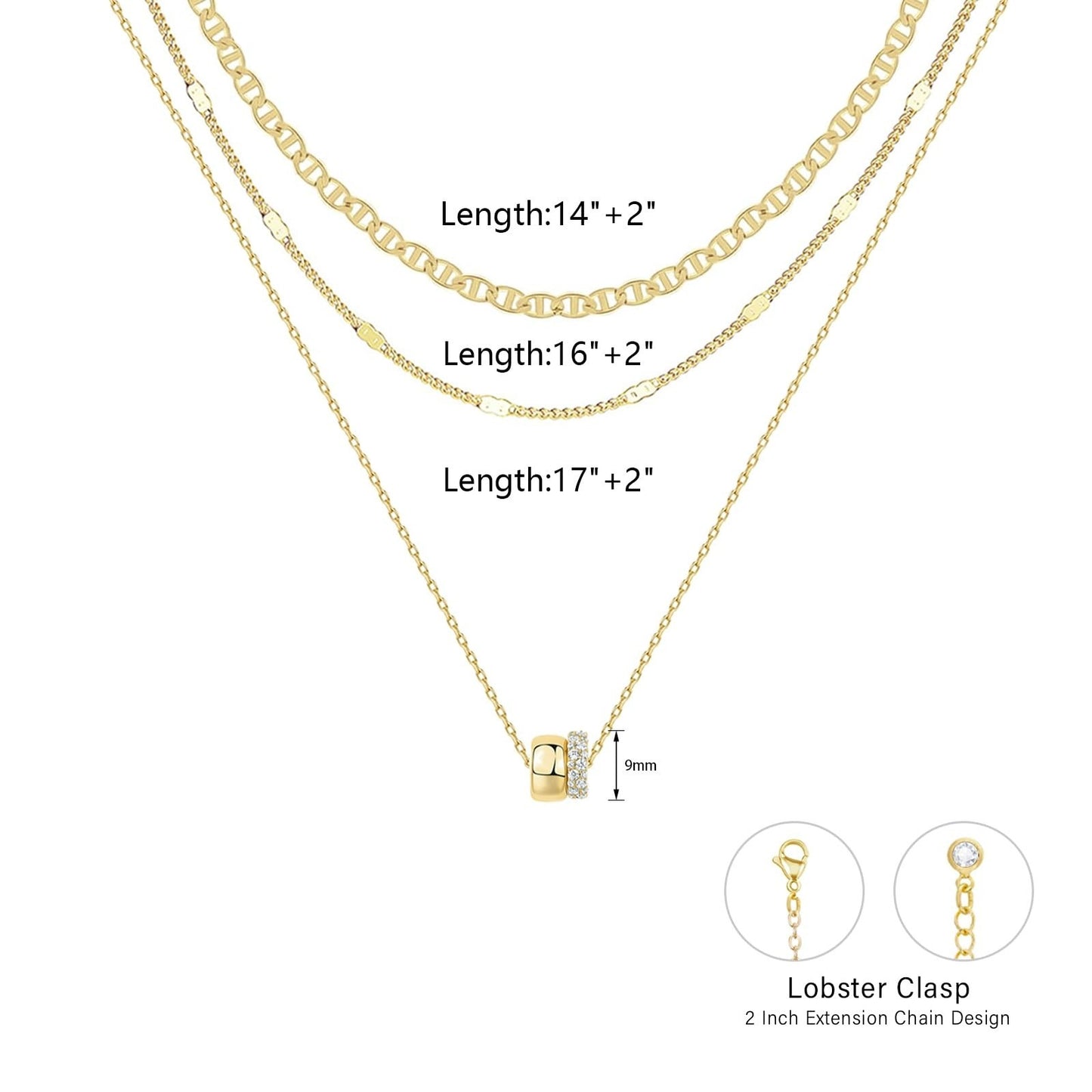 Necklace Zircon - Laid Necklace Suit Women