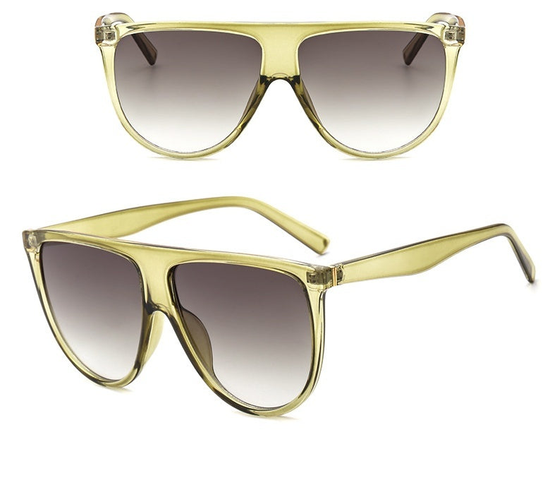 Women Gradient Lens Sun Glasses - Women Full Frame Shades Glasses Ladies Unisex