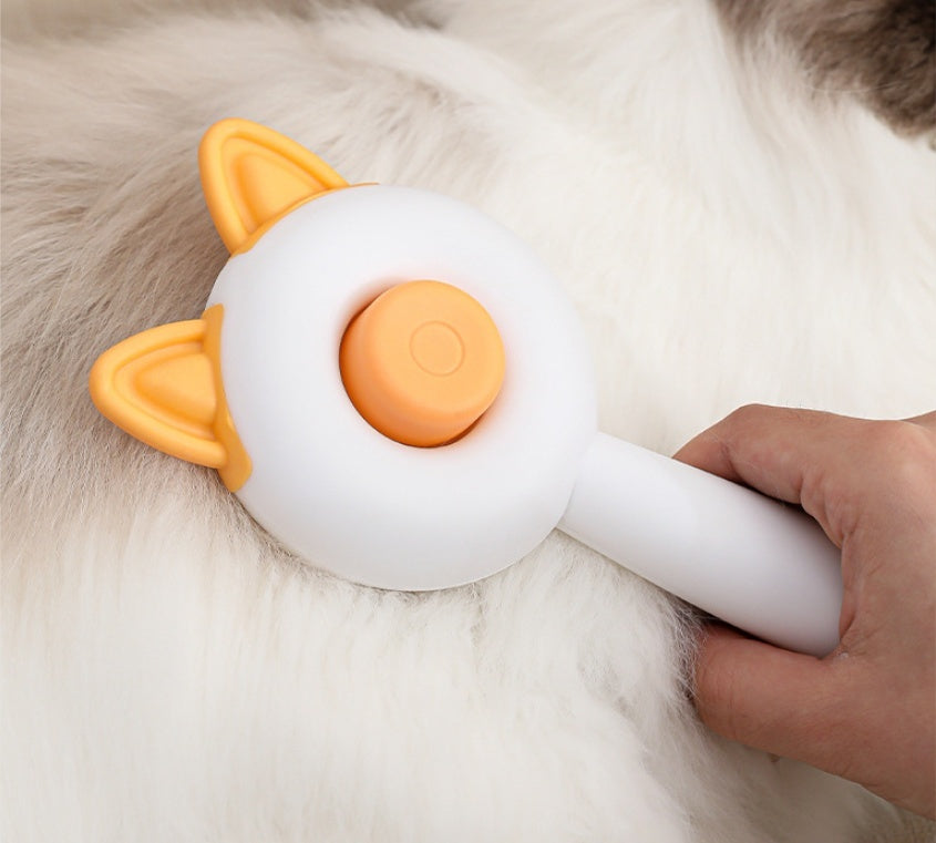Pet Hair Remover Self Cleaning  Brush - For Dogs Cats Grooming Tools Pets Dematting Comb Dogs Accessories Pet Products