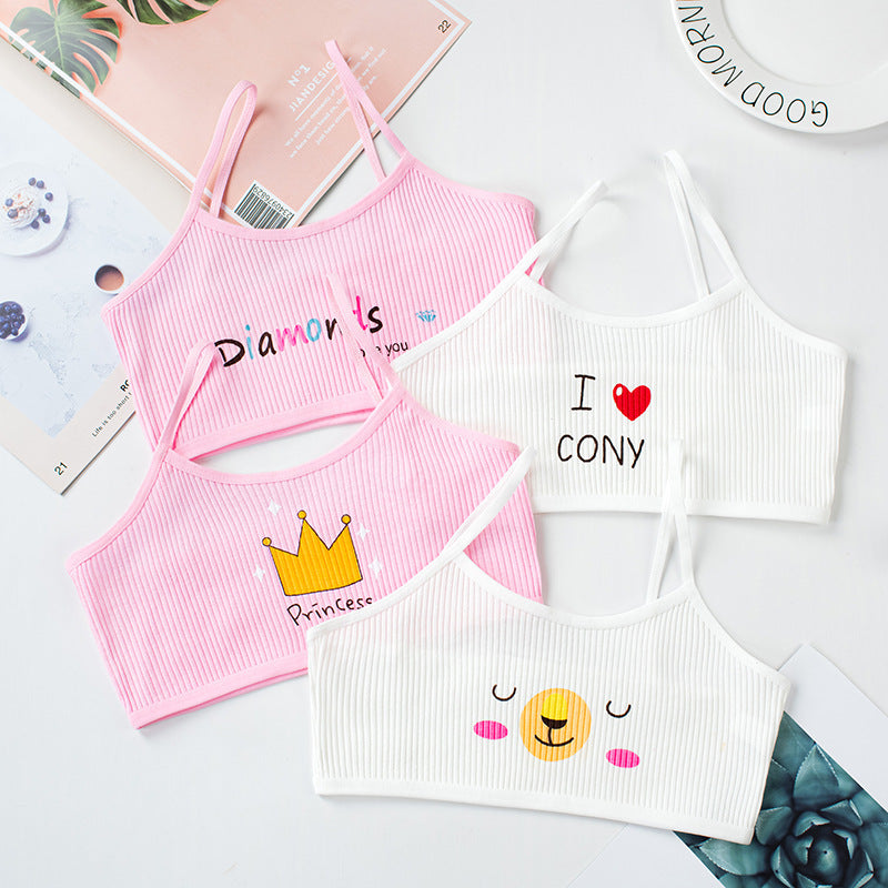 Fancy Bra Tube Top - Junior High School Girl's Bra