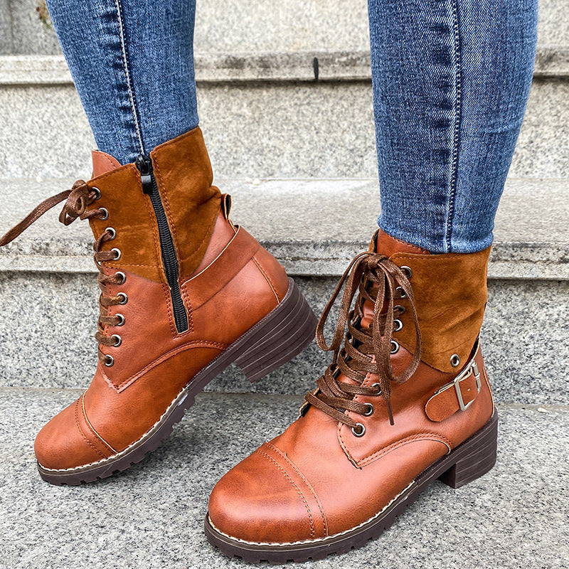Lace-up Winter Boots for Women