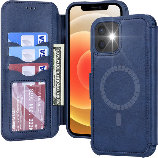 Magnetic Phone Case - Flip Card Phone Holster