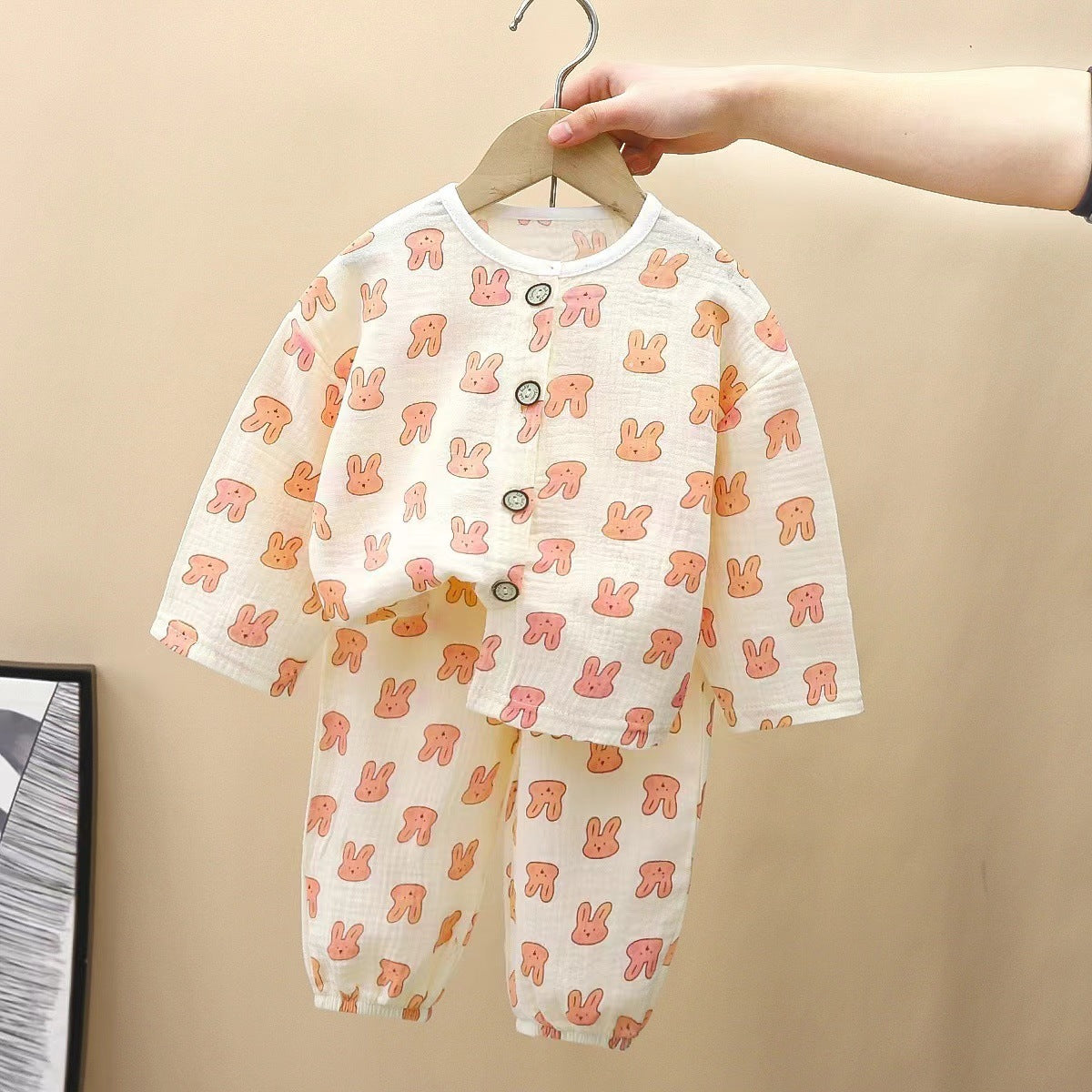 Soft Cotton Cartoon Children's Pajama Set