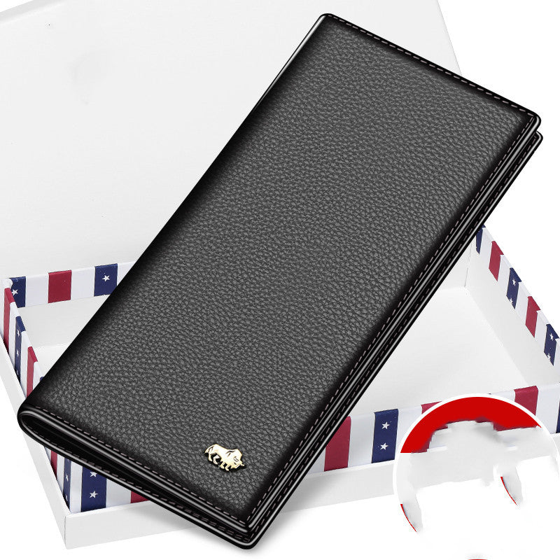American Bison Wallet -  Mens Long Leather