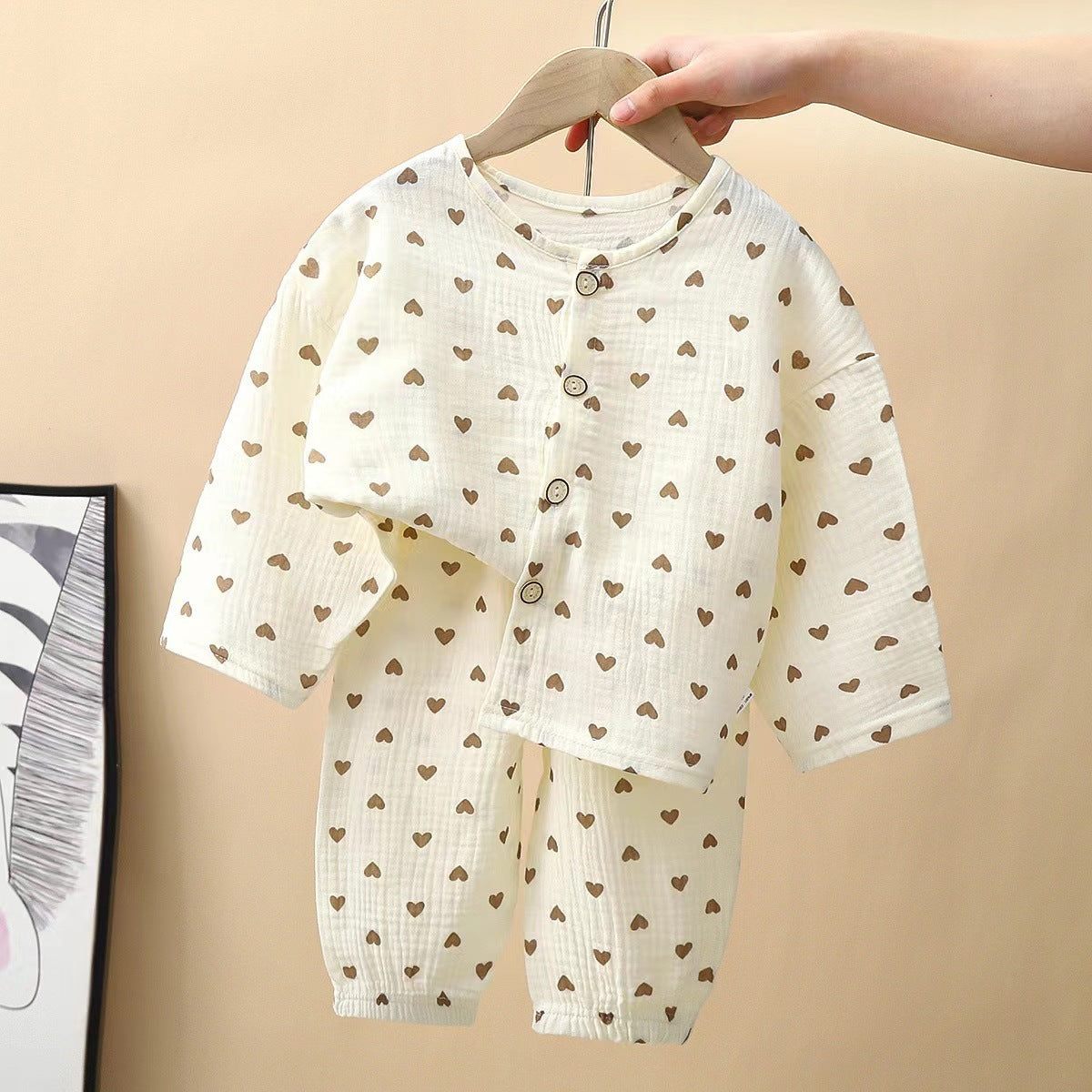 Soft Cotton Cartoon Children's Pajama Set