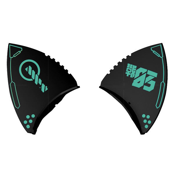 Punk Mask Cat Ears Headband - Function Two-dimensional Sci-fi Machinery