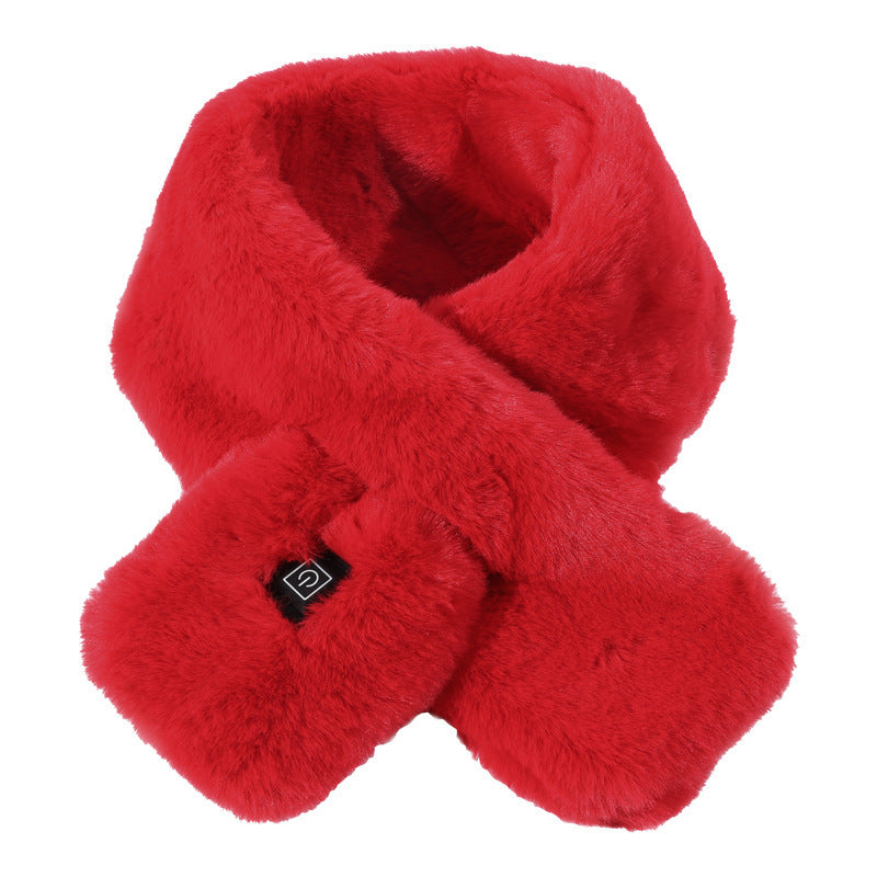 Heating Scarf USB Electric Heated Neck Wrap - Temperature Control Neck Warmer For Women Men