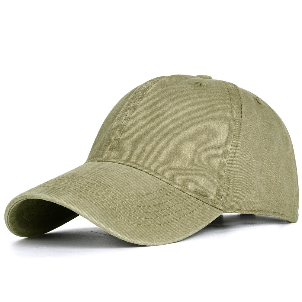Washed Baseball Caps For Men And Women - Outdoor Distressed Sun Hats Simple Caps