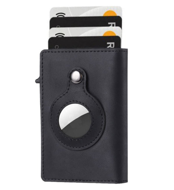 Air Tag Wallet - Anti Theft Bullet Card Bag