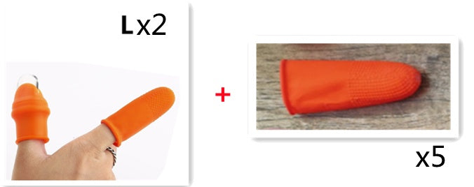 Silicone Thumb Knife Finger Protector – Garden Harvesting Tool for Cutting Vegetables, Fruits & Plants! - JumoShop