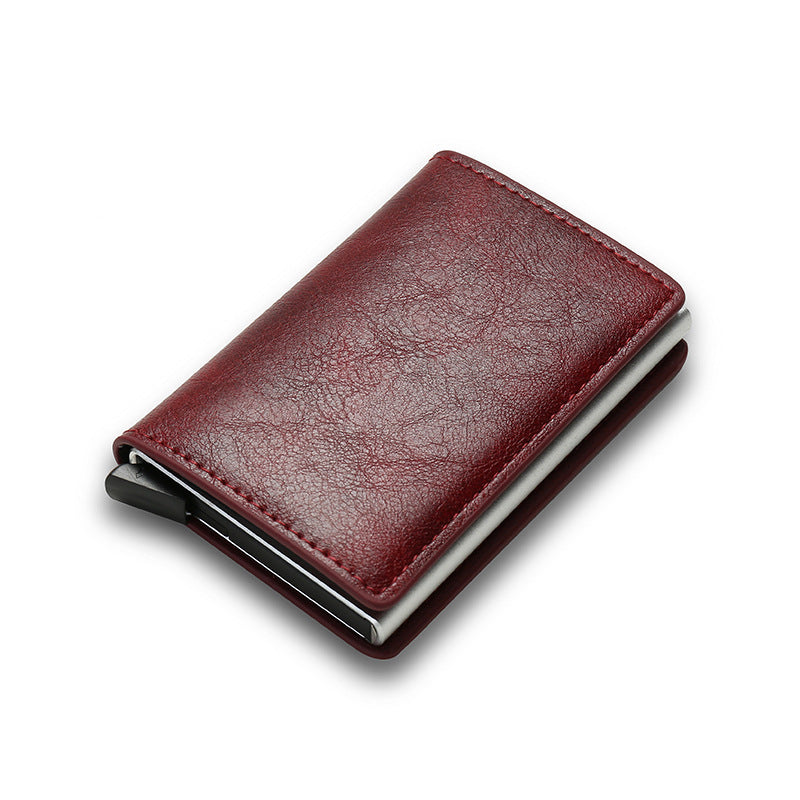 Carbon Fiber Men's Wallet Aluminum Alloy