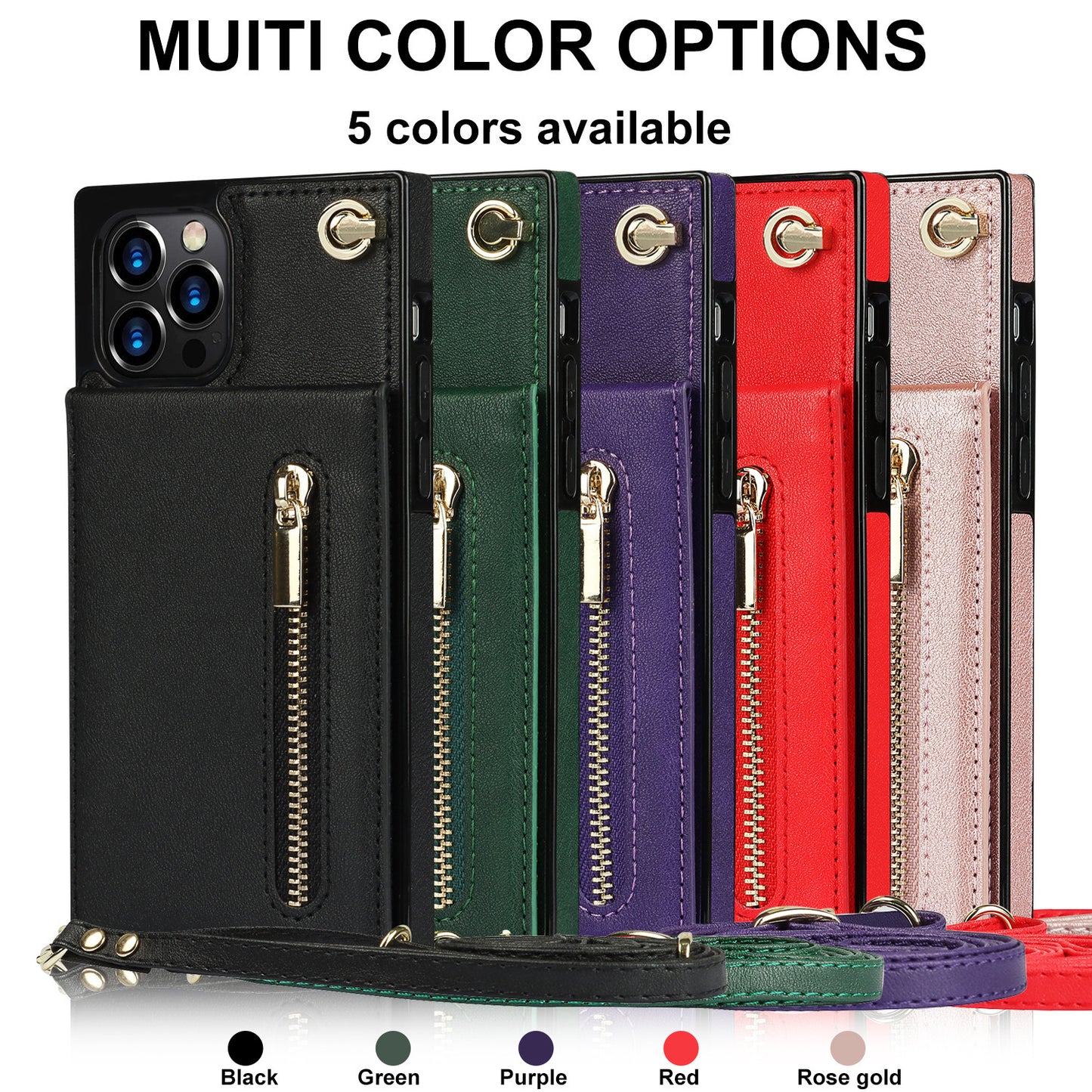 Zipper Phone Case - Phone Case Crossbody