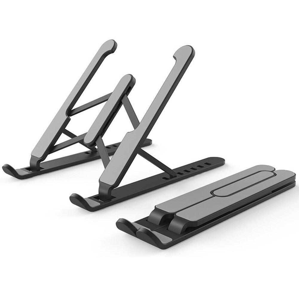 Adjustable Non-slip Laptop Stand - Notebook Cooling Stand Portable For 11-17 Inch Tablet