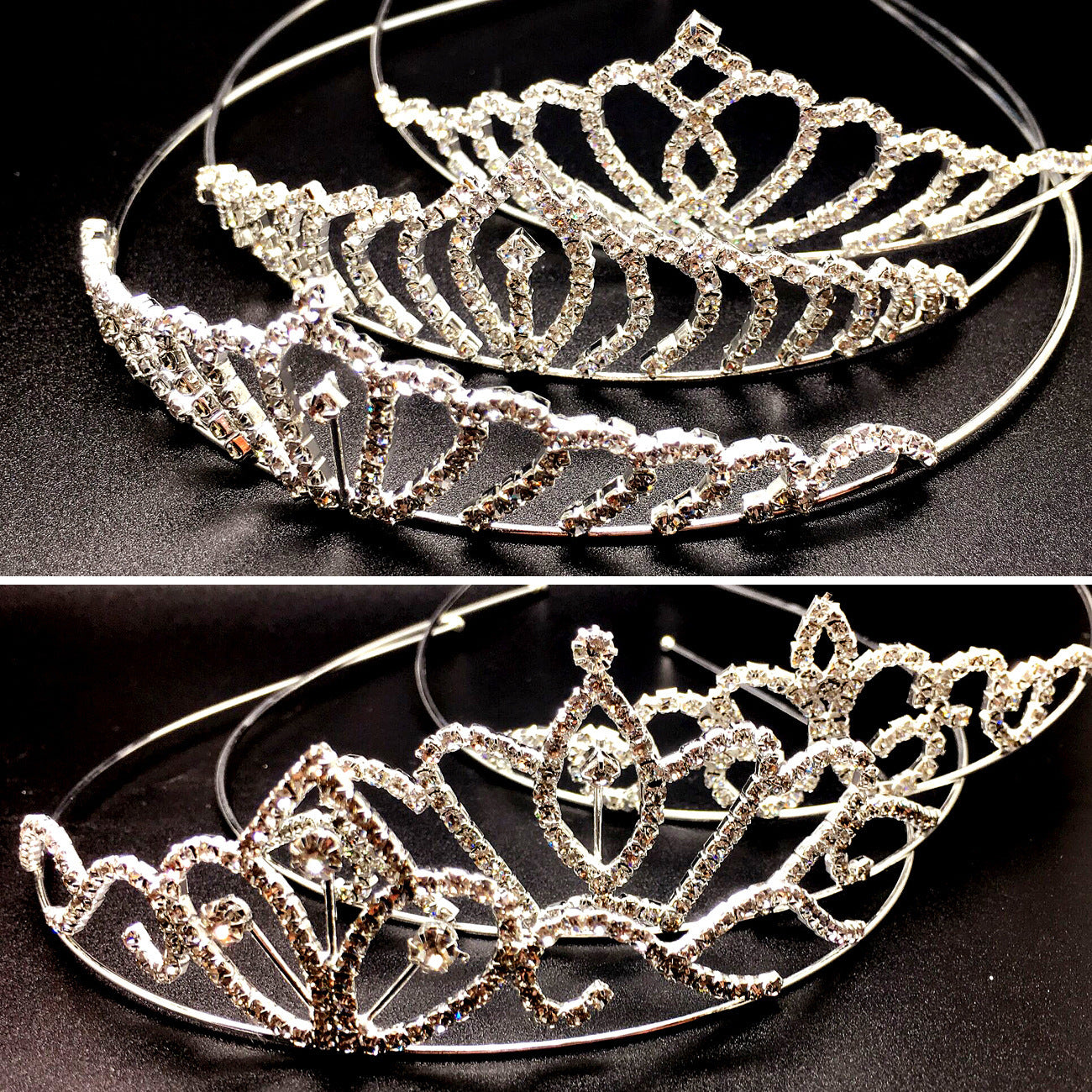 Shiny Mini Full Rhinestones Hair Accessories
