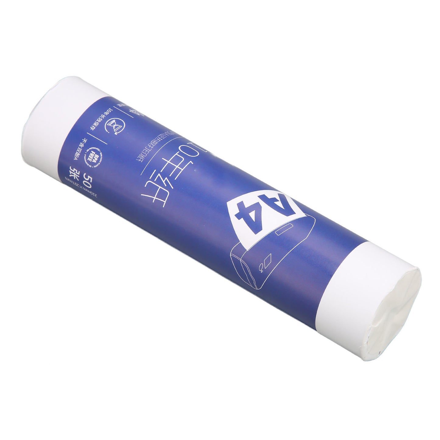 Thermal Printing Paper - Black Marking Intermittent Positioning 50 Sheets Per Roll Thermal Paper Rolls for Zjiang A4 Printer