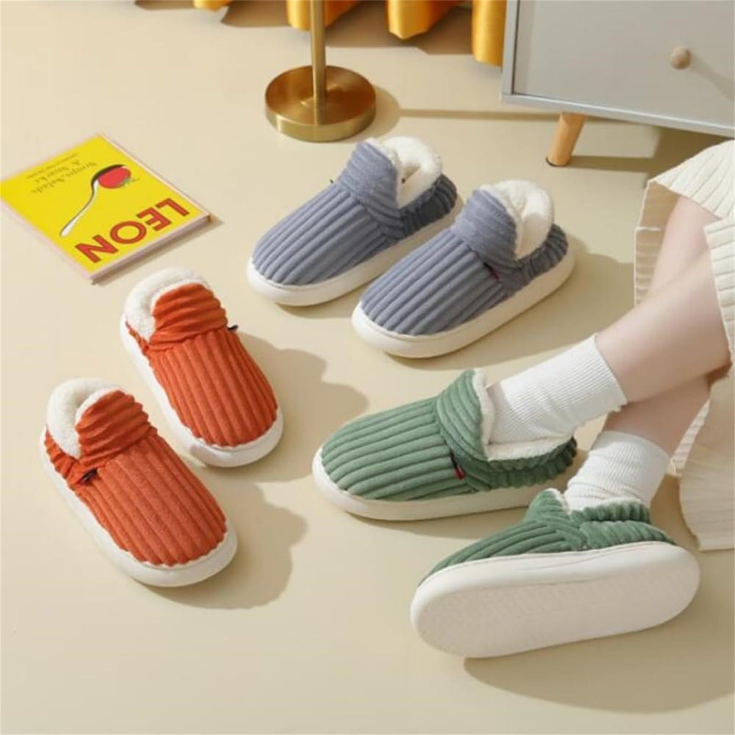 Fur Coated Shoes