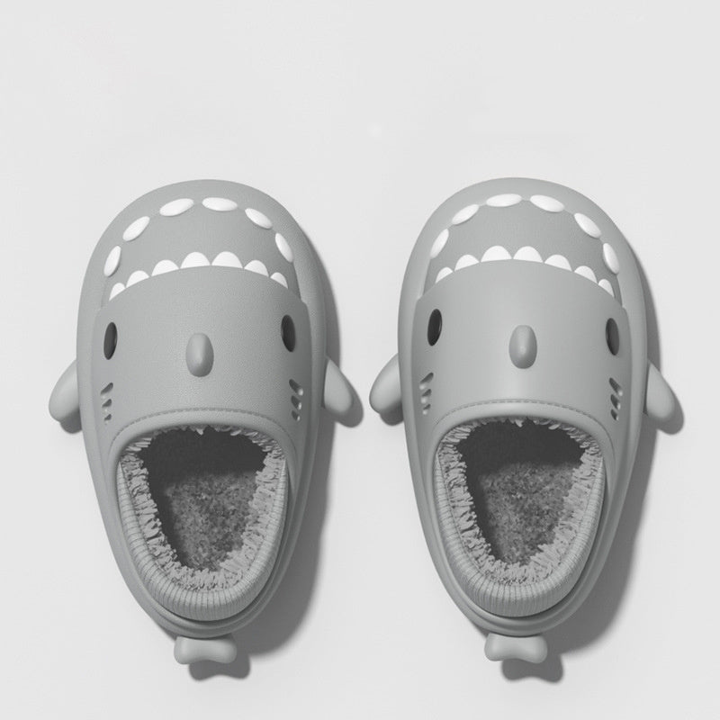 Shark Slippers Warm Winter House Shoes