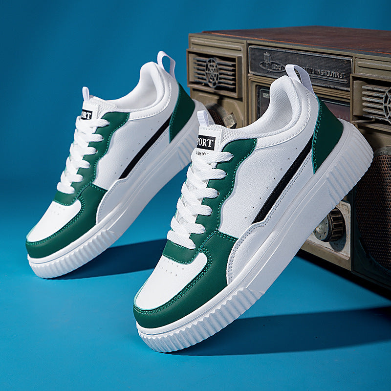 Breathable Versatile White Shoes - Korean Style For Students