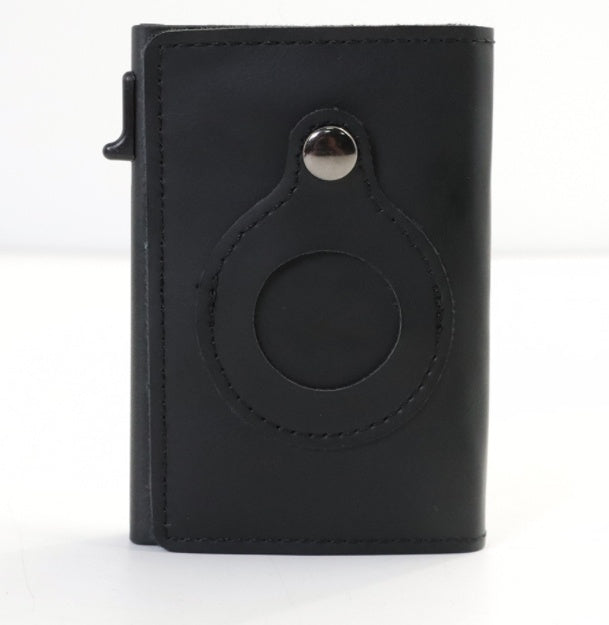 Air Tag Wallet - Anti Theft Bullet Card Bag