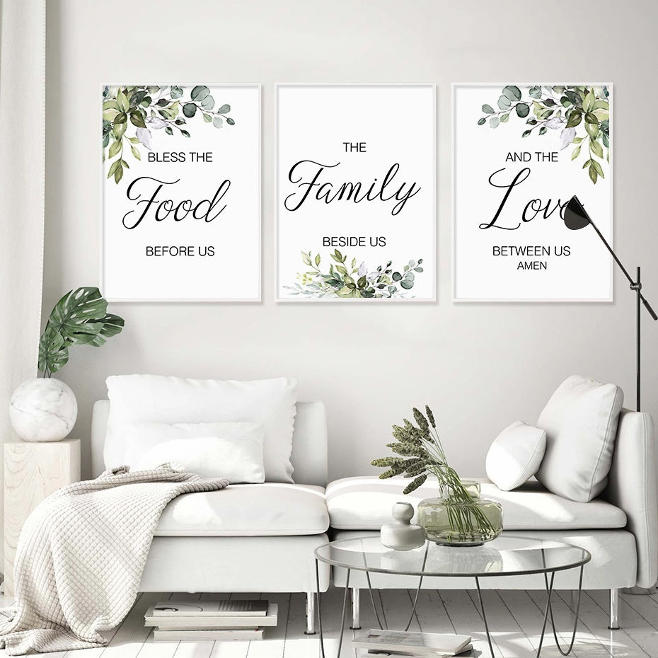Minimally Designed Home Living Room Background Wall Decoration Painting! - JumoShop